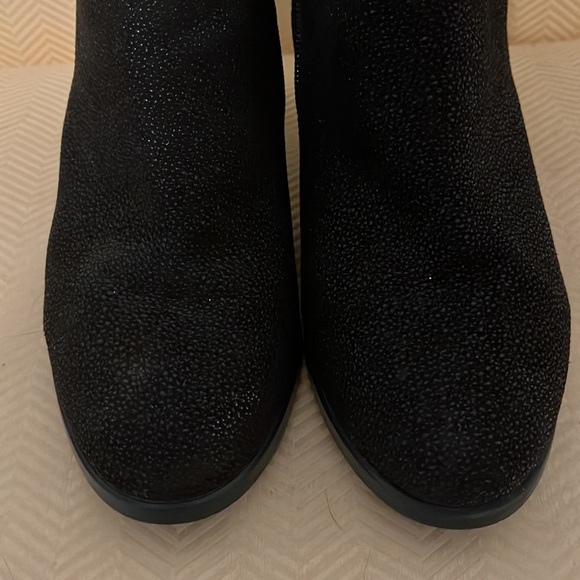 EUC Camper black leather contrast ling block heel ankle boots - Picture 6 of 14